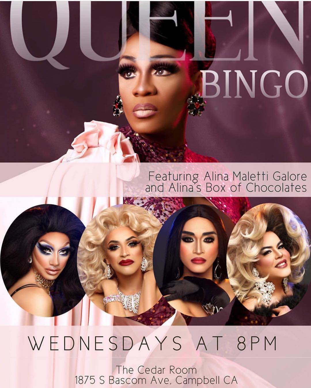 Queen Bingo Poster